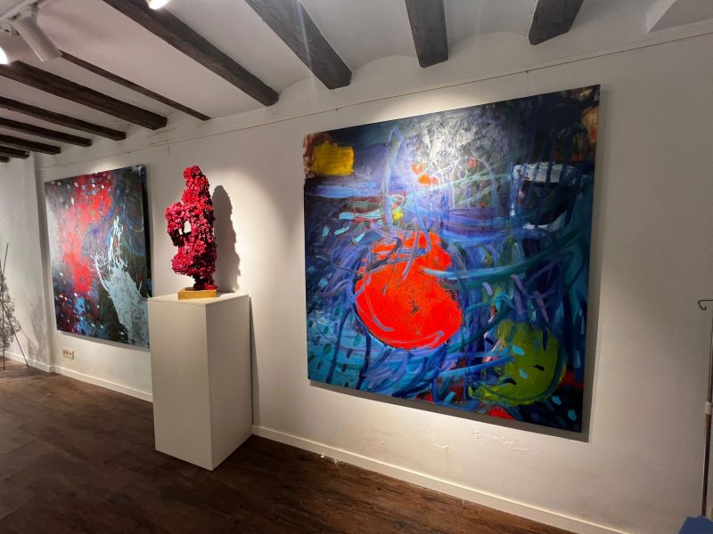 From solo exhibition in dom art residence