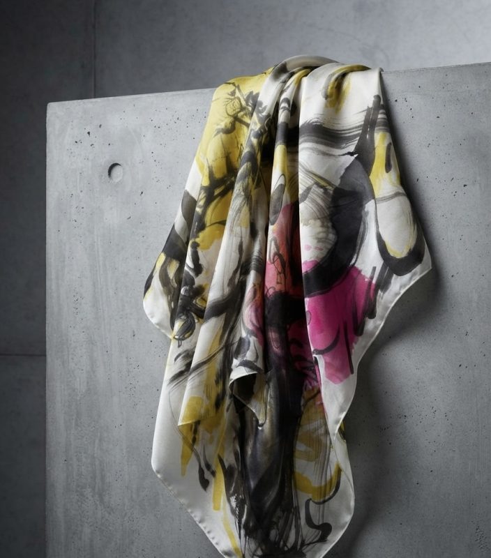 Silk scarf