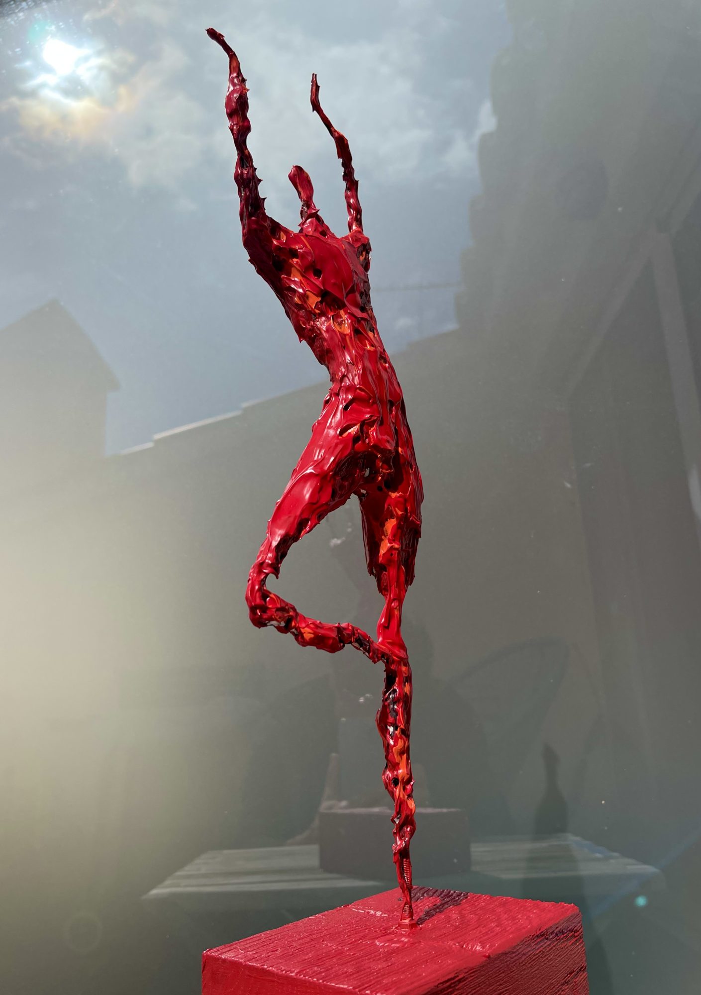 Sculpture from solo exhibition in museum of Calella