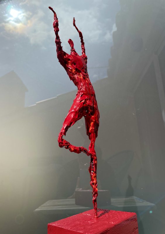 Sculpture from solo exhibition in museum of Calella