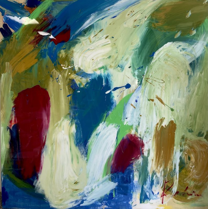Abstract Composition “I” From The “Kairos” series